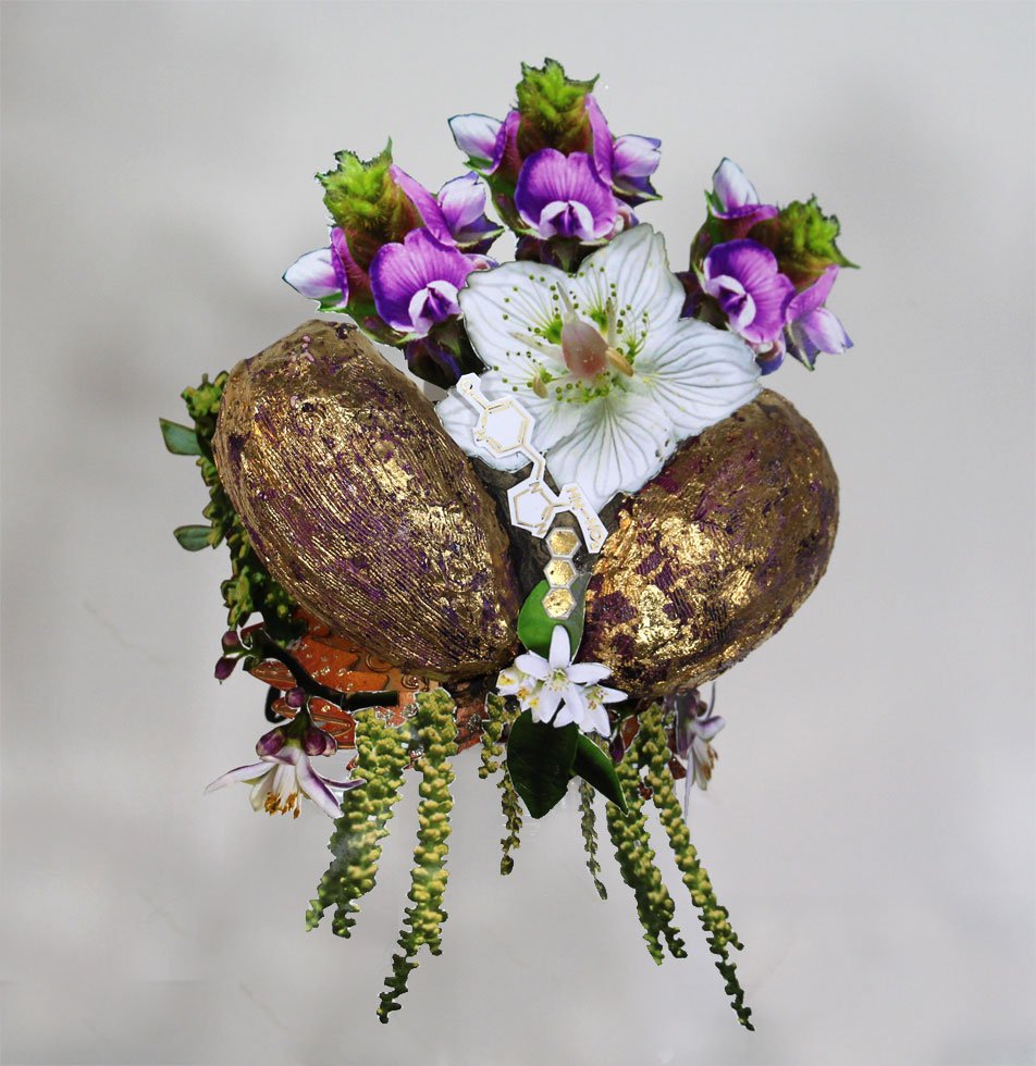 Imidacloprid Mask - Soy, hay, walnut, and lemon flowers